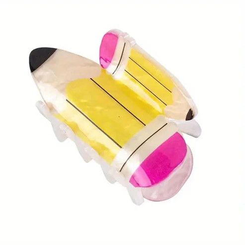 Back to School Hair Clips, Options: Pencil