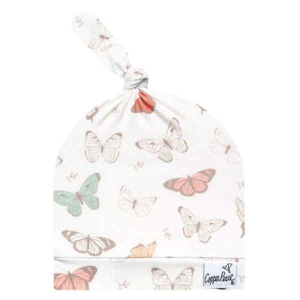 Copper Pearl Luna, Options: Top Knot Hat 0-4M