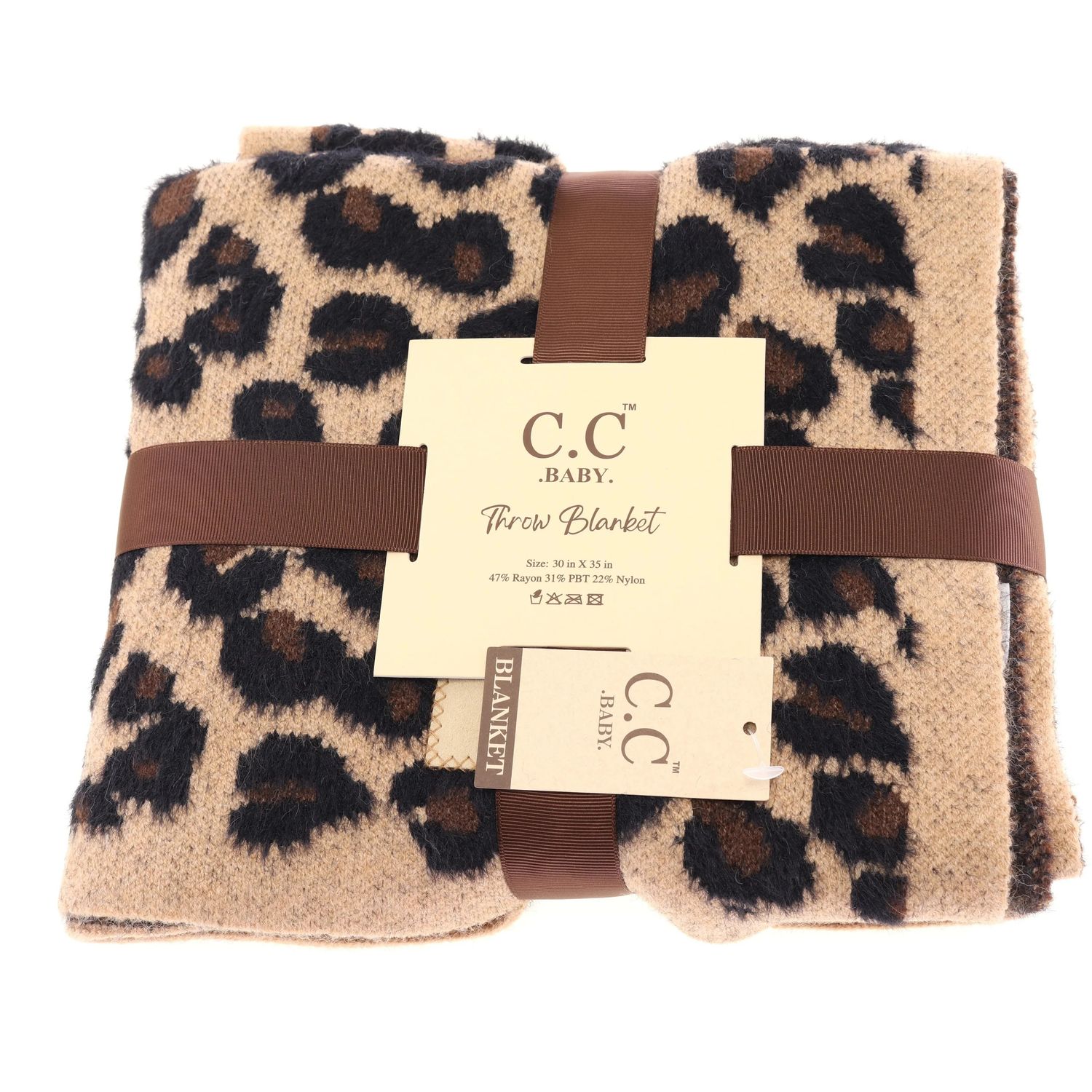 BABY Leopard Stroller C.C Blanket