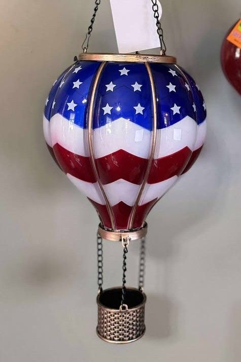American Flag Solar Hot Air Balloon