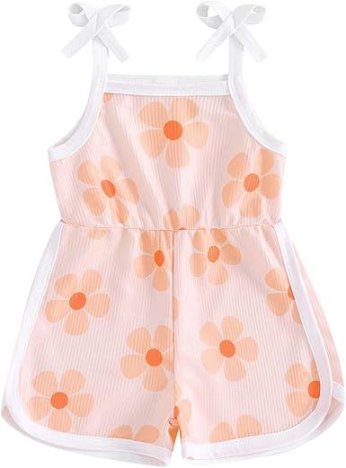 Summer Floral Romper Playsuit 18-24m