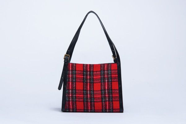 Plaid Shoulder Bag