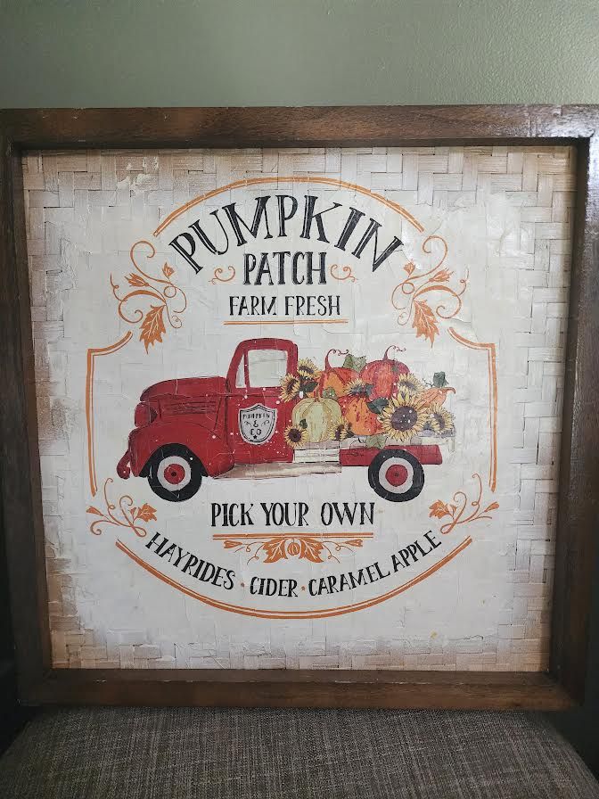 Pumpkin Patch Farm Fresh Wall Art