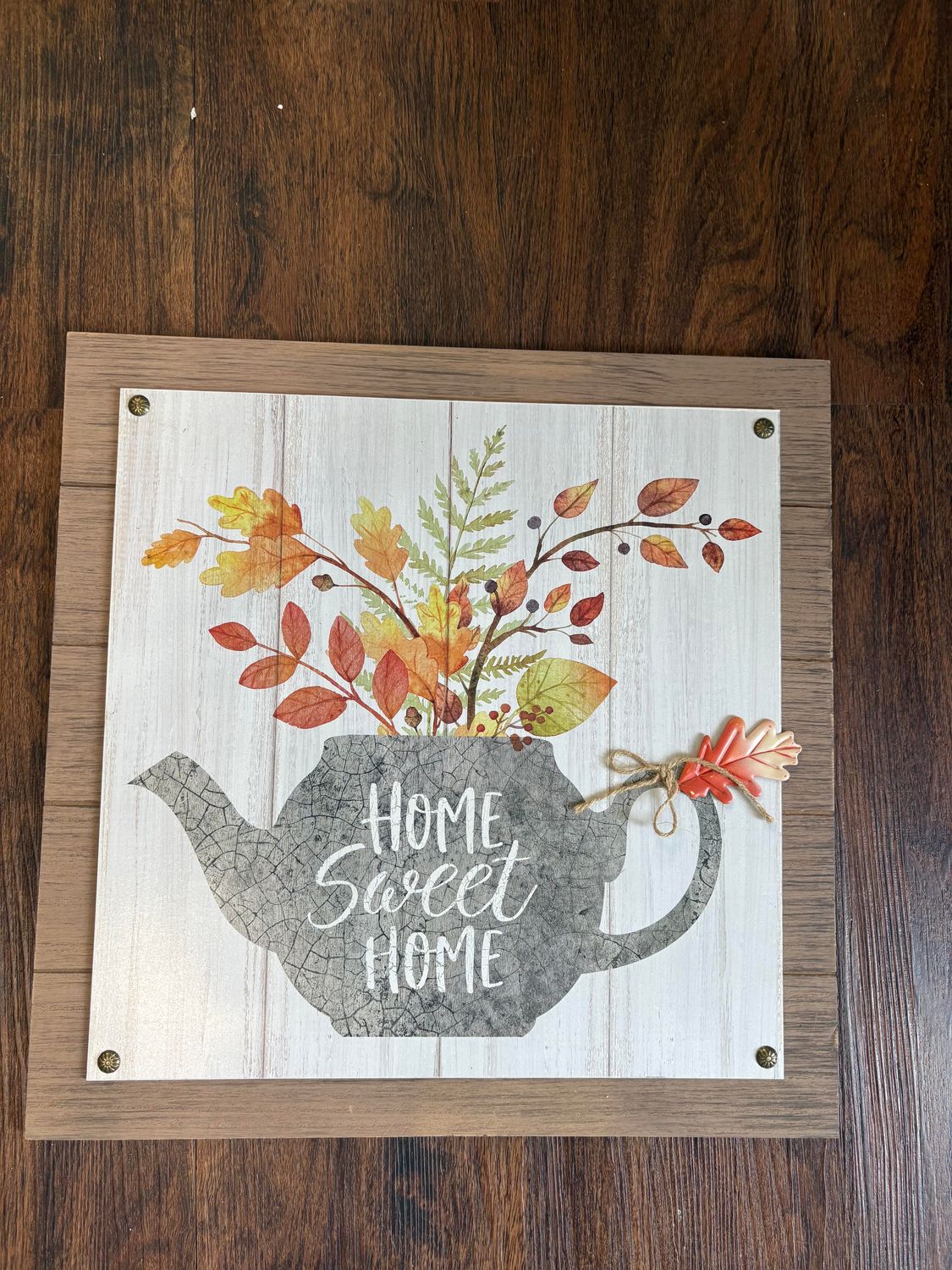 Home Sweet Home Fall Wall Decor