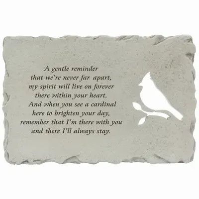 Gentle Reminder Garden Stone