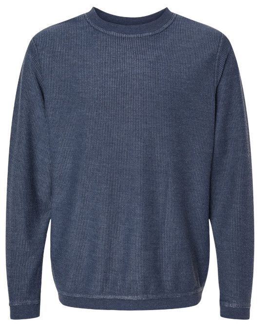 Corduroy Pullover- Navy, Size: XL