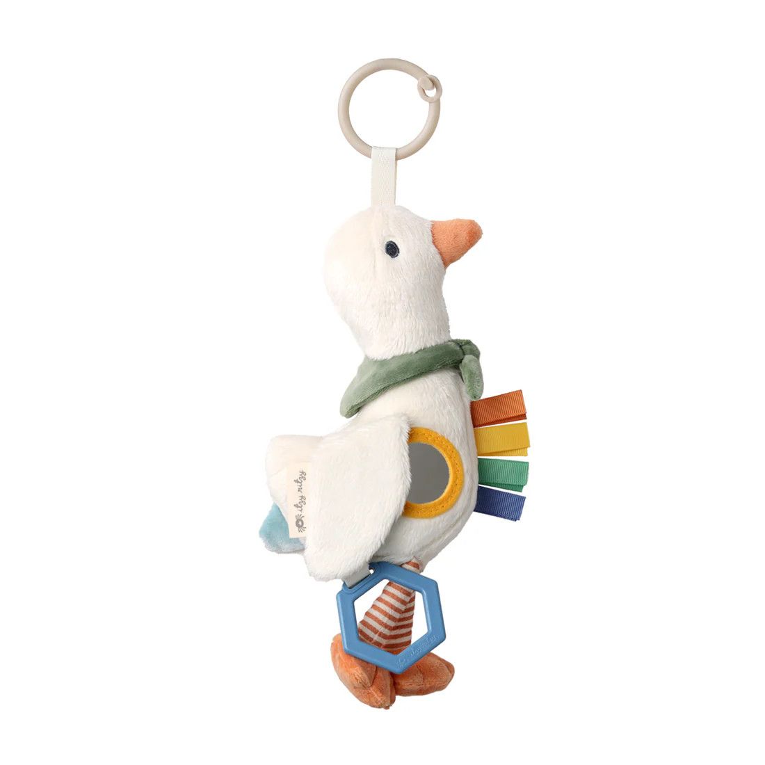Itzy Ritzy Bitzy Traveler™ Developmental Sensory Toy - Goose