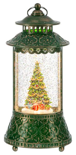 LED Light Up Shimmer Tree in Lantern