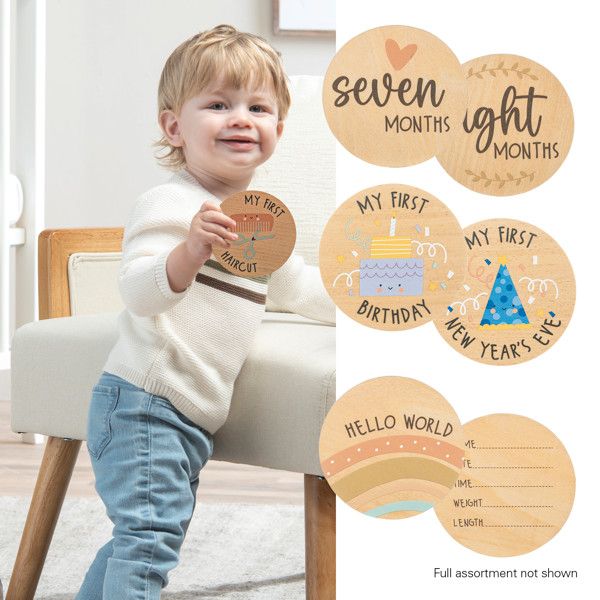 Milestone Photo Prop Set Assortment