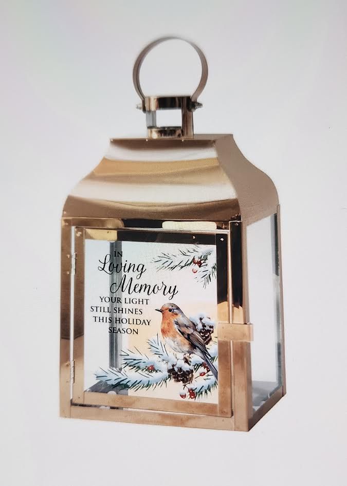 Carson Loving Memory Medium Copper Lantern