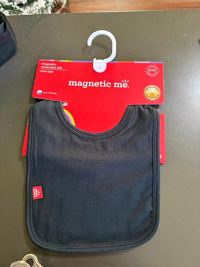Magnetic Me Onyx Modal Reversible Bib