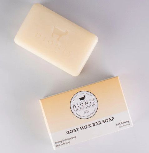 Dionis Goat Milk Bar Soap, Options: Milk &amp; Honey