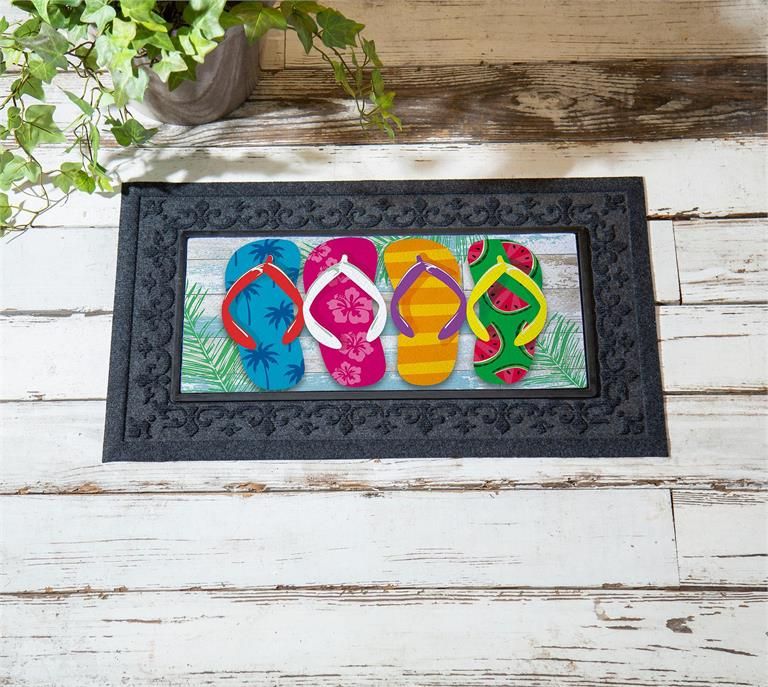 Stacked Flip Flop Sassafras Switch Mat