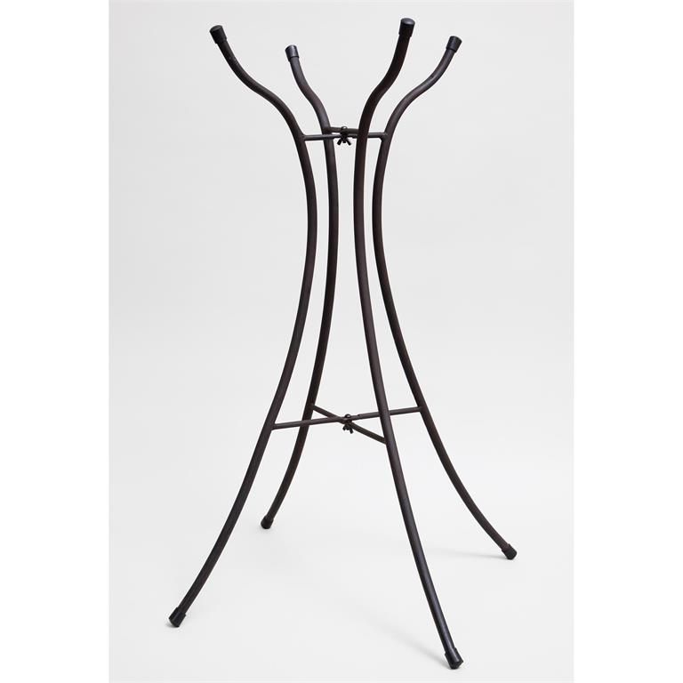 Hourglass Shape Metal Bird Bath Stand