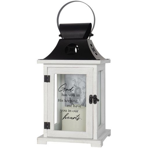 "His Keeping" Picture Frame Lantern