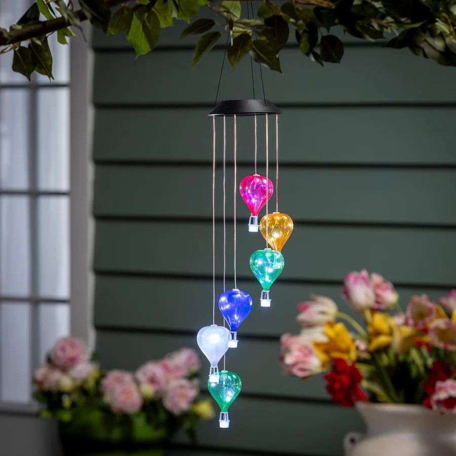 Palm Beach Mobile, White Light Rainbow Balloon Solar Mobile