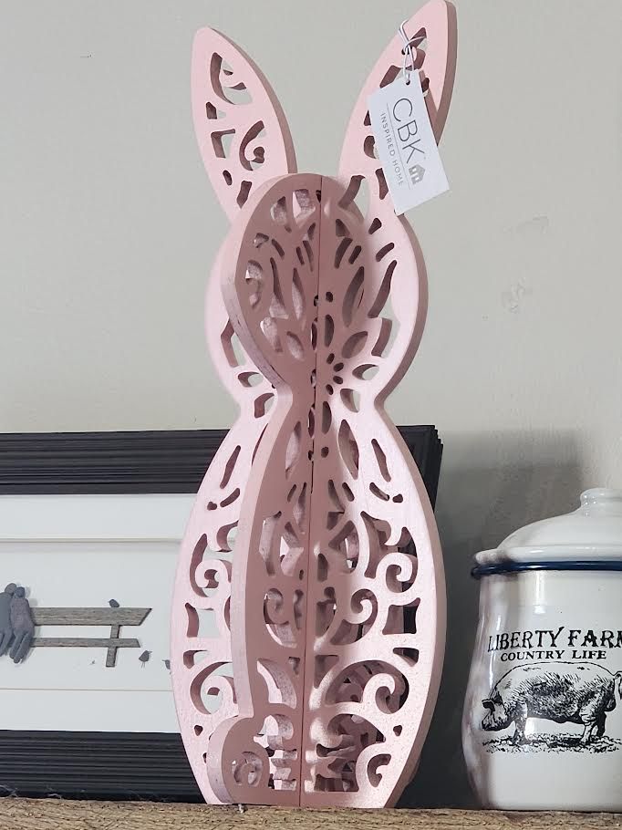 Scroll Bunny Sitabout, Color: Pink
