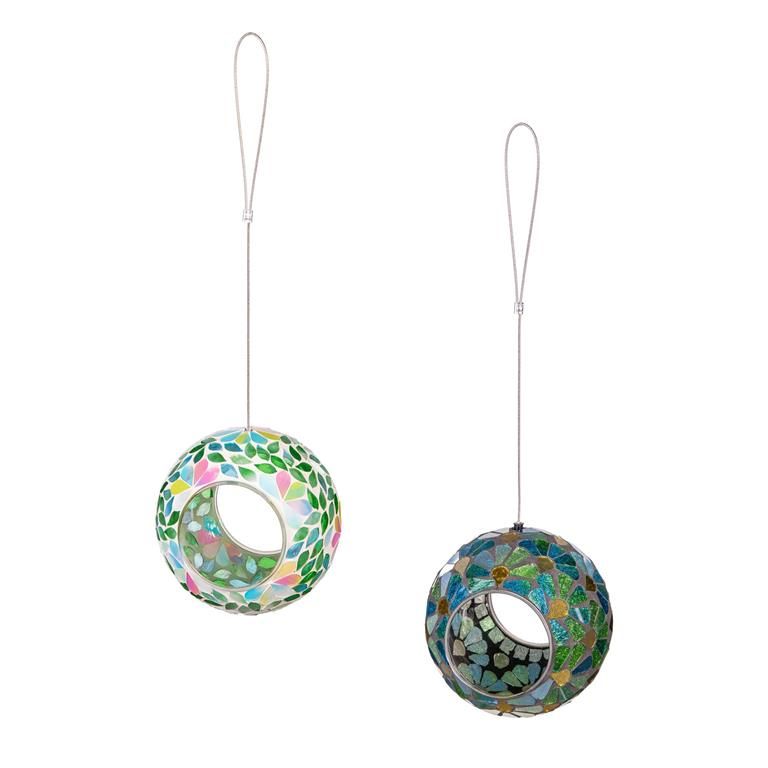 What She Shed Mosaic Circle Birdfeeder
