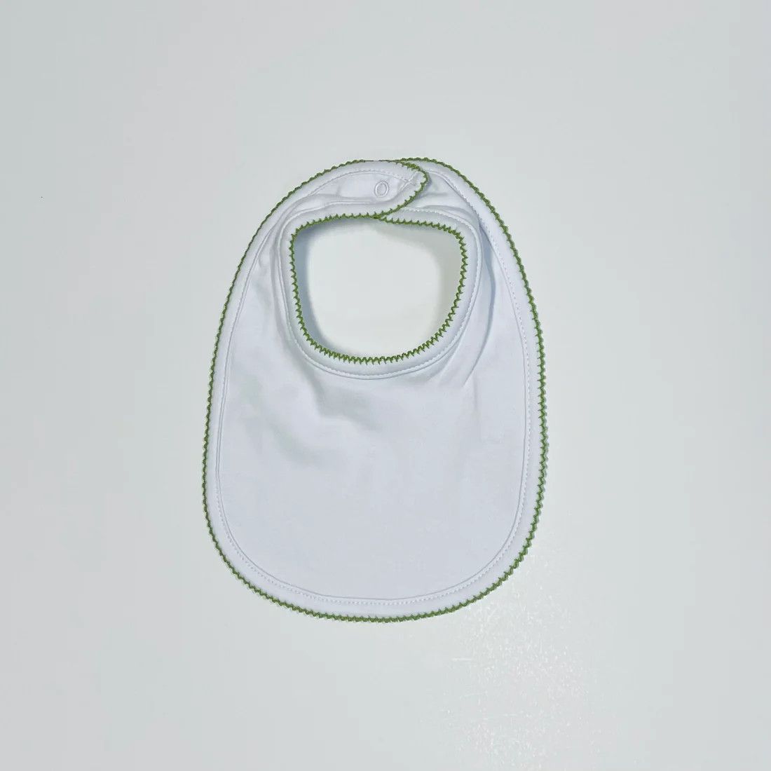 Picot Trim Bib - Green