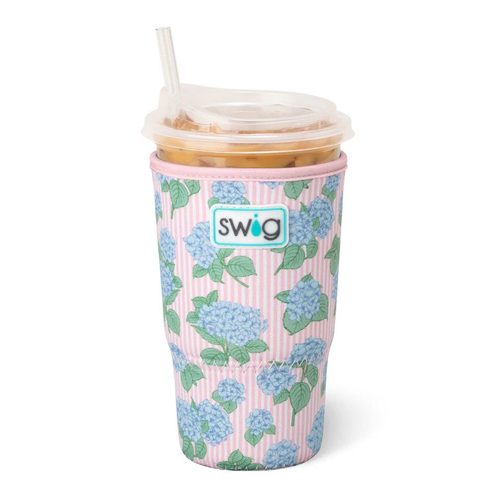 Swig HYDRANGEAS Large Iced Cup Coolie