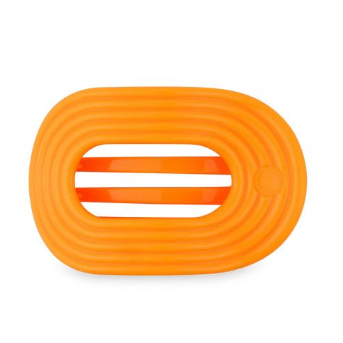 Teleties Day Rave Flat Round Hair Clip, Size: Large