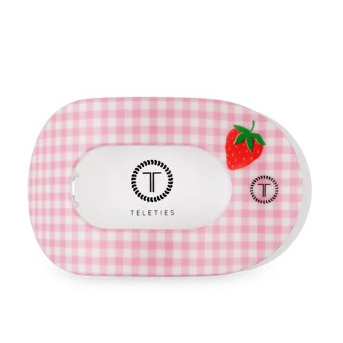 Teleties Handpicked Flat Round Hair Clip, Size: Large