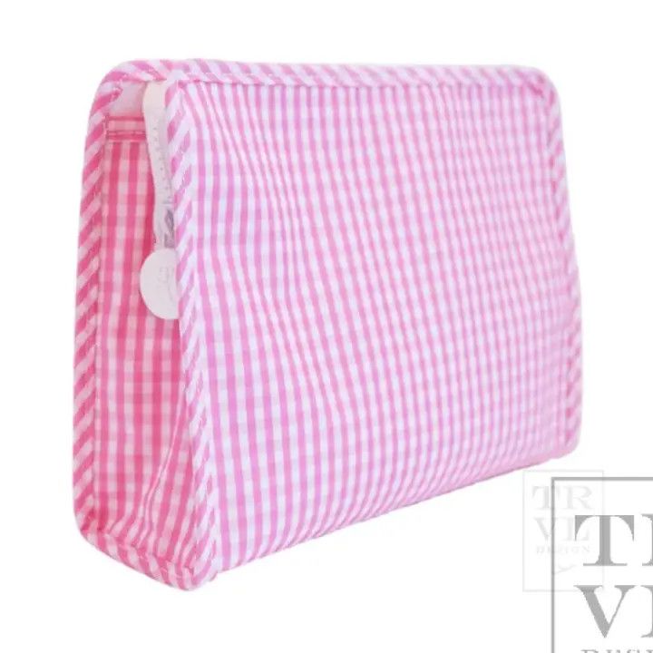 TRVL Design Roadie Large - Gingham Pink
