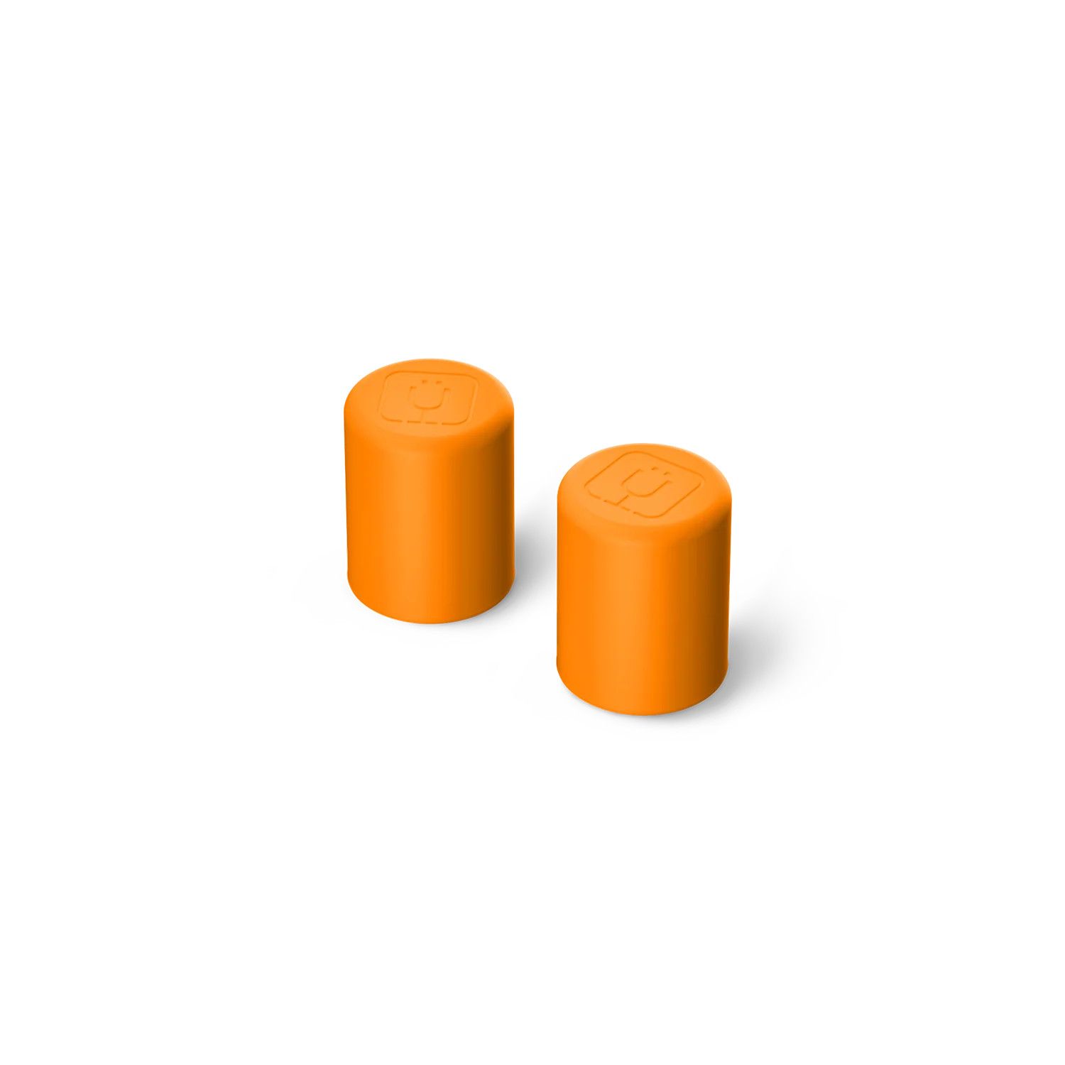 Brumate Magnetic Straw Cover Clementine | 2-Pack