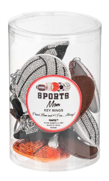 Sports Mom Key Rings