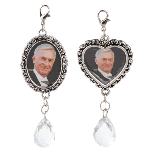 Memorial Bouquet Charm with Backer Card