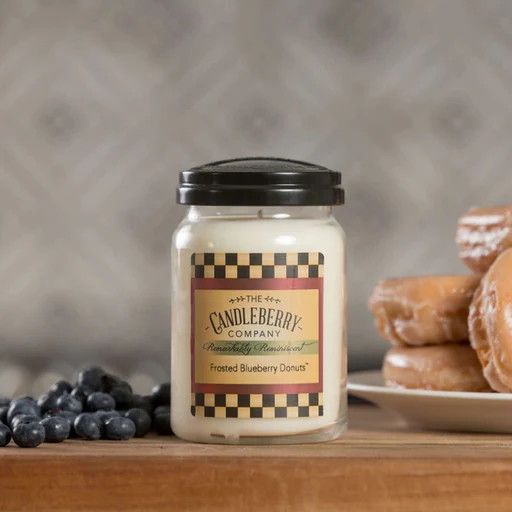 Frosted Blueberry Donuts™, Large Jar Candle