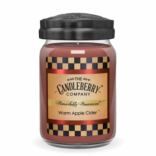 Candleberry Warm Apple Cider™, Large Jar Candle