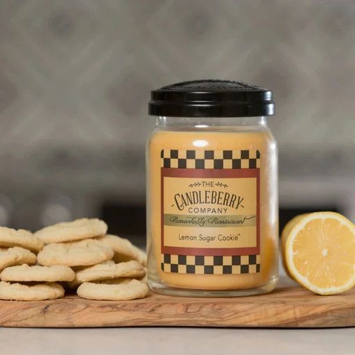 Candleberry Lemon Sugar Cookie™, Large Jar Candle