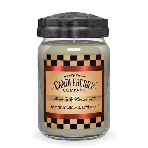 Marshmallow &amp; Embers™, Large Jar Candle