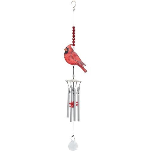 "Cardinal" Suncatcher Chime