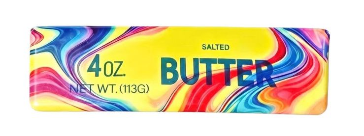 Swirl Pattern Butter Squishy