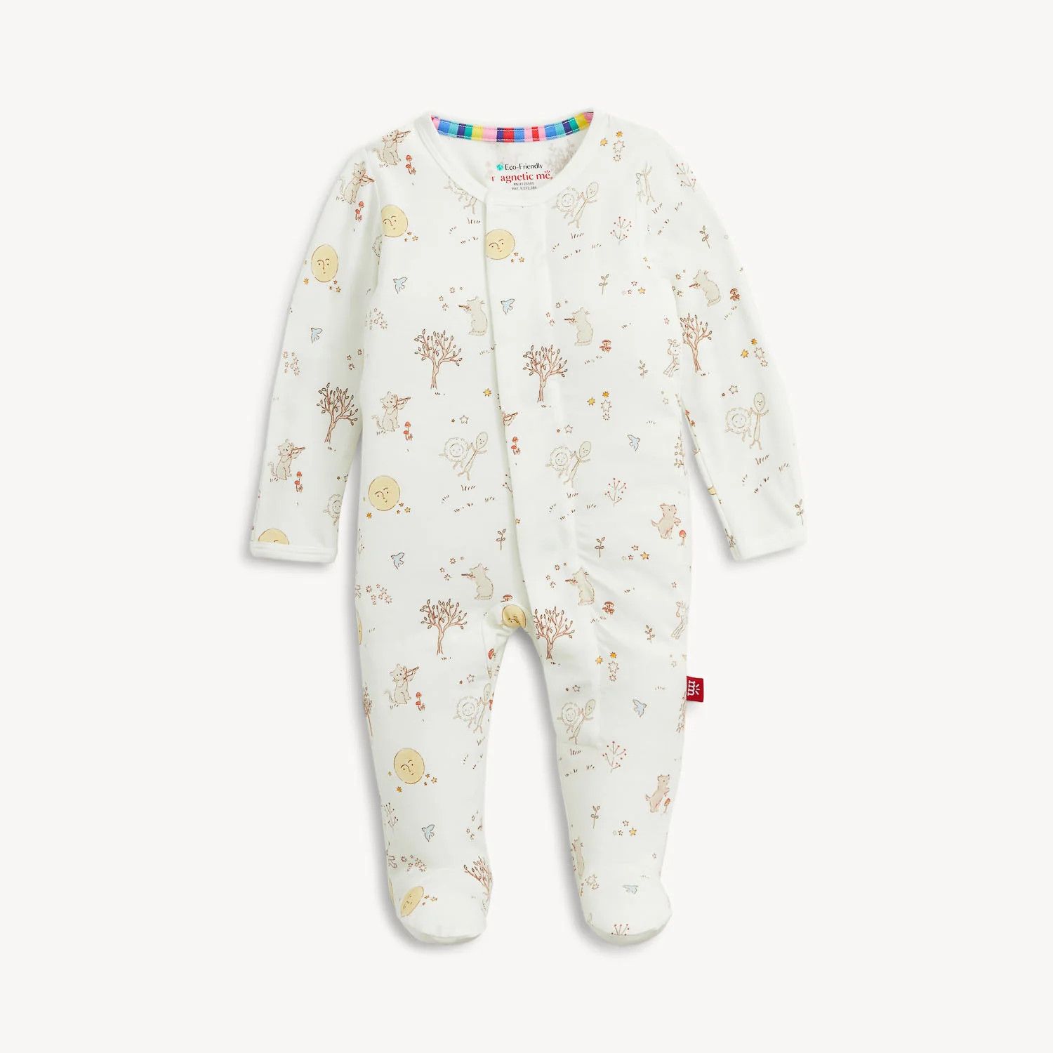 Magnetic Me Bedtime Rhymes Modal Footie, Size: PRE