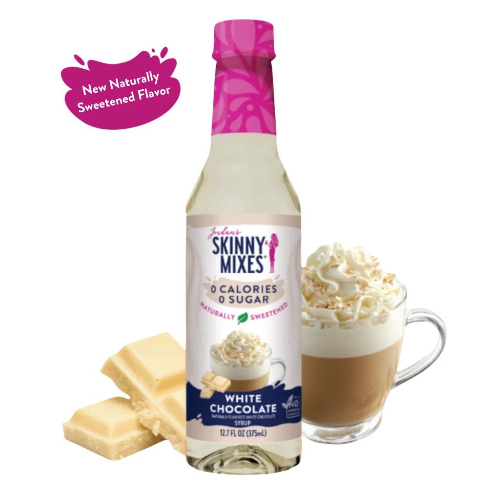 Skinny Mixes Naturally Sweetened White Chocolate Syrup