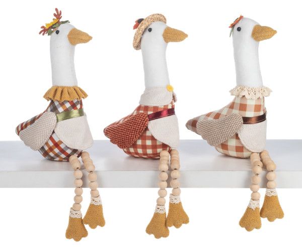 Stuffed Geese Shelfsitters