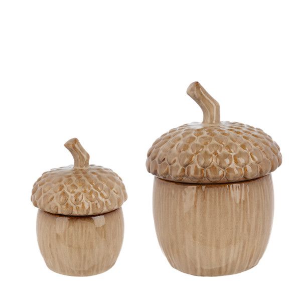 Acorn Container w/Lid, Size: LARGE