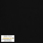 Avalana Rib Knit 2x2—Black