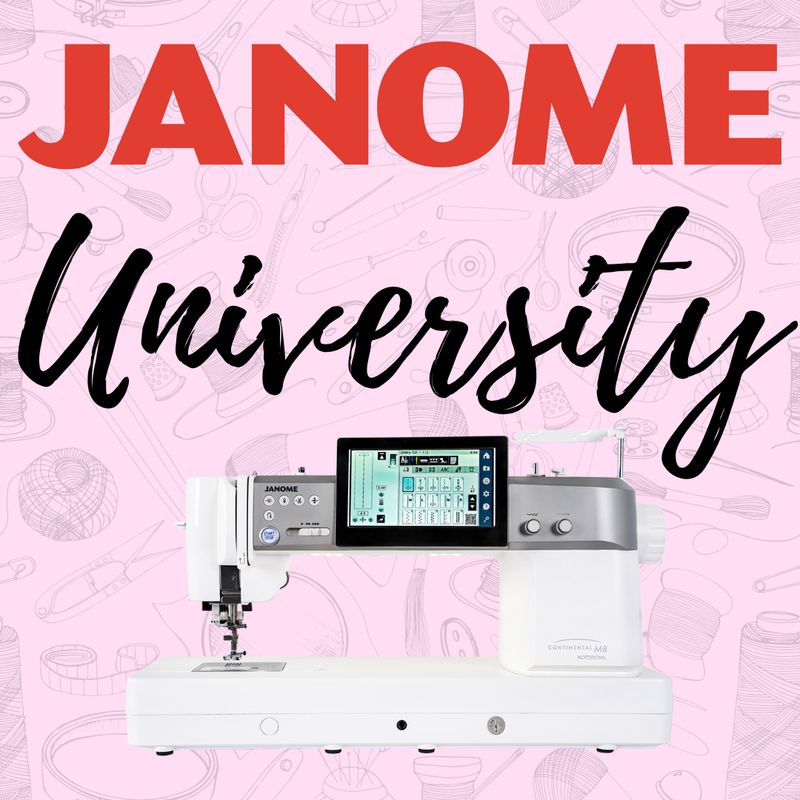 Janome Sewing and Embroidery University