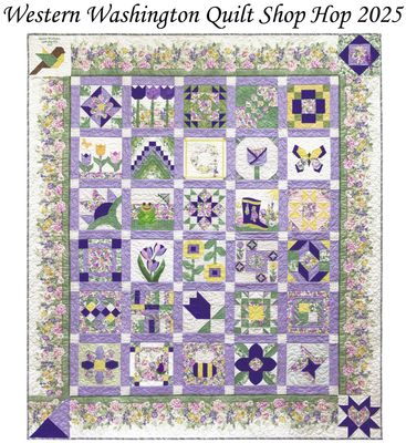 2025 Shop Hop Quilt Finishing Instructions
