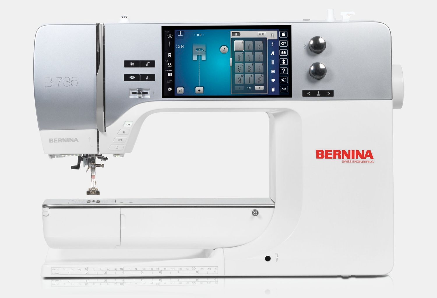 Bernina 735 (Silver Face)