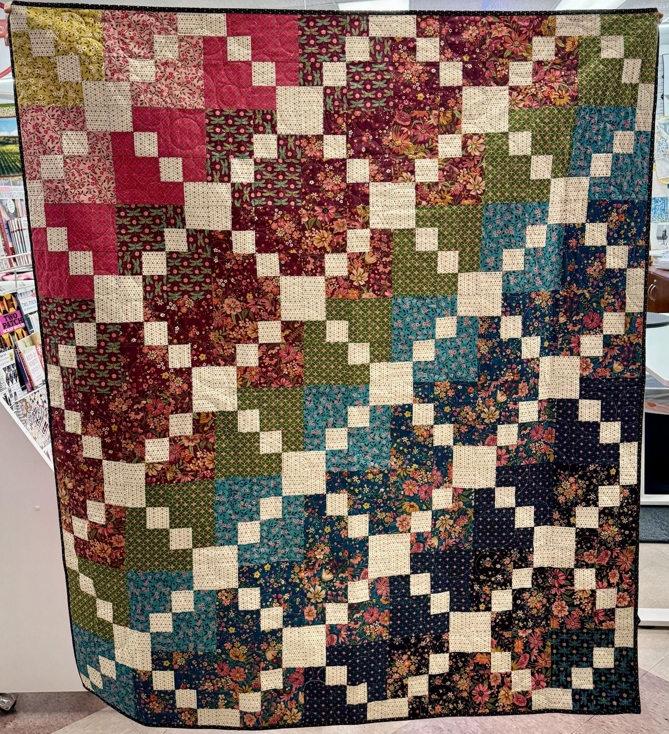 Colorful Irish Chain Lattice Kit