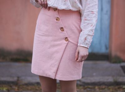 Heavy Corduroy Powder Pink