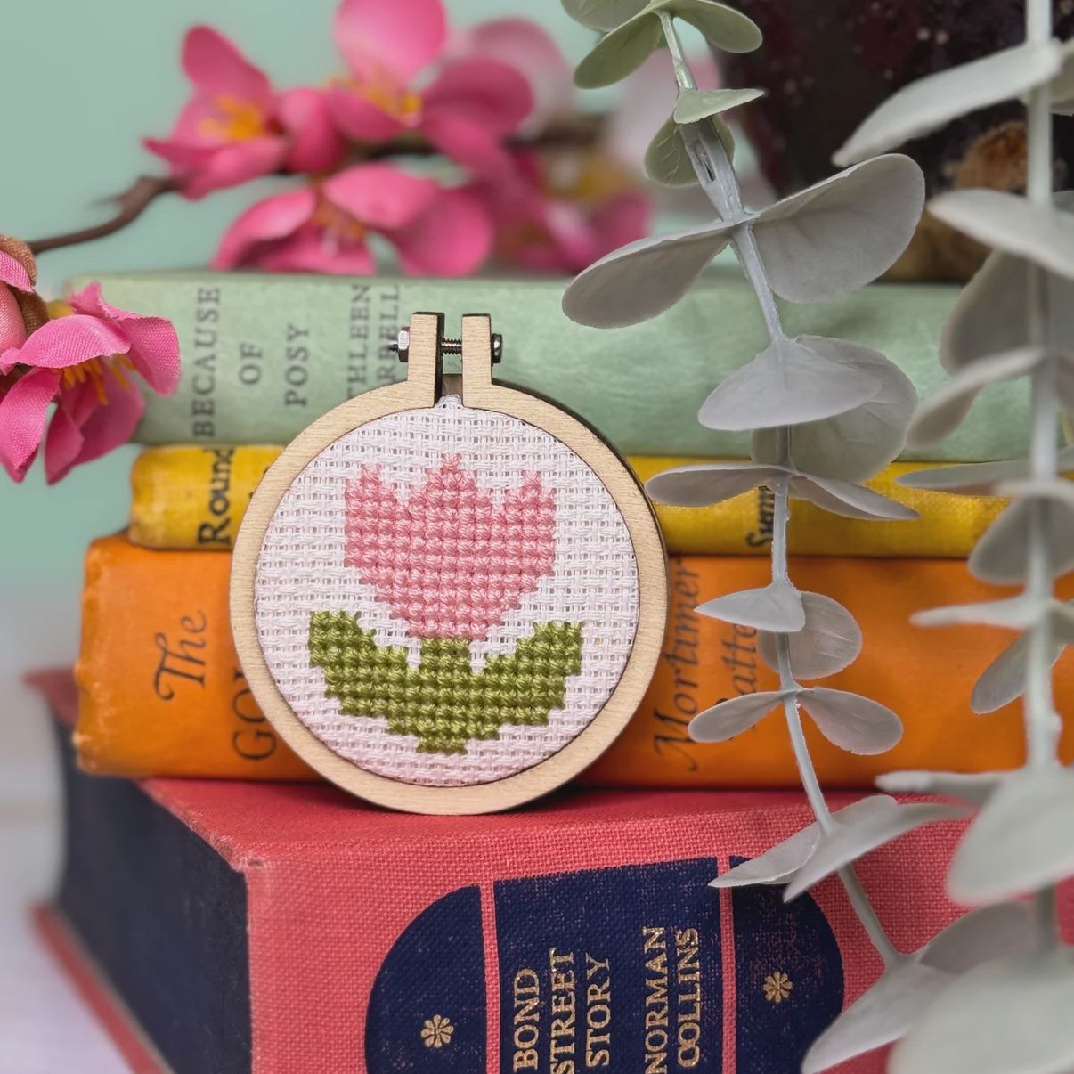You are Blooming Lovely! Mini Matchbox Cross Stitch Kit