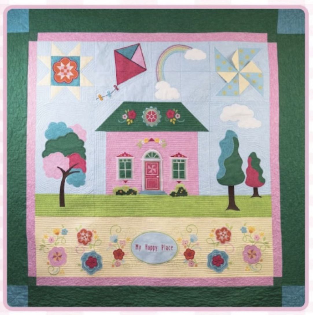 My Happy Place - Beginner Embroidery Block of the Month