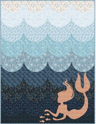 Waves of Magic Quilt Kit Ocean Song