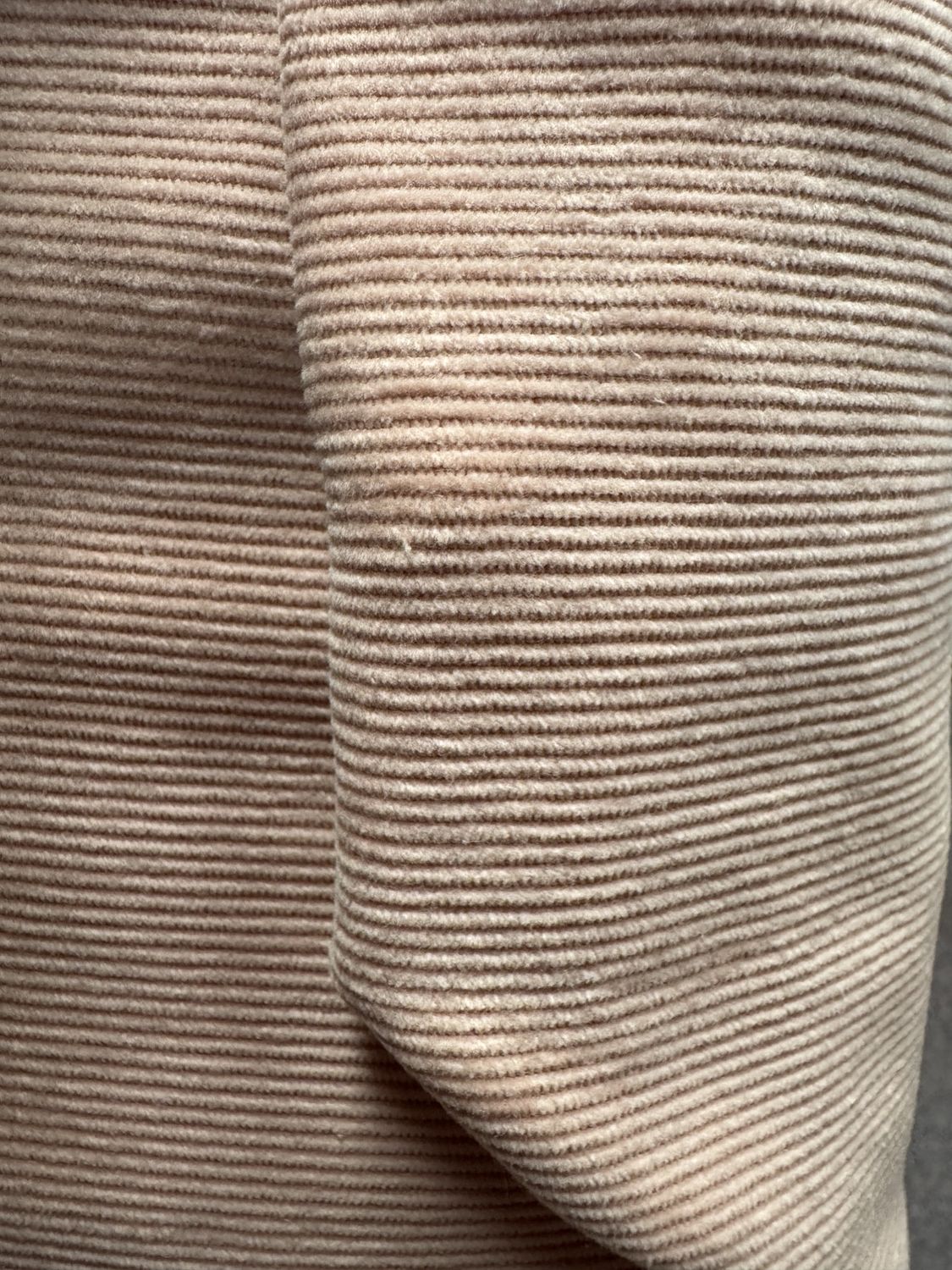 Tan Corduroy Rayon Challis